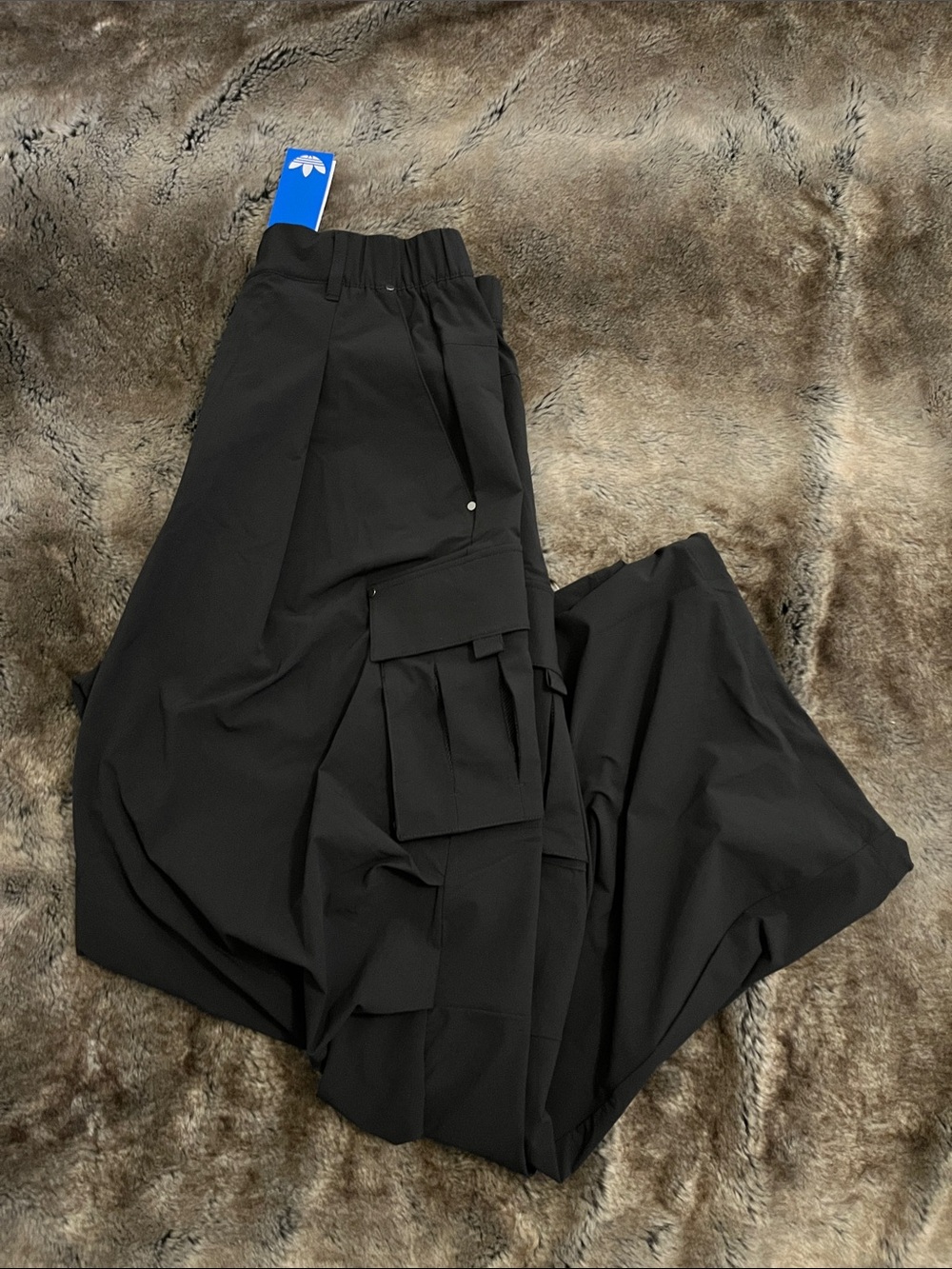 Adidas Cargo Pants Mens 34 Originals Utility Black Premium KD2780 NWT $120